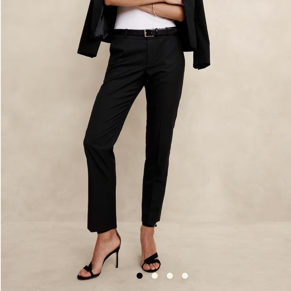 Banana republic Ryan straight pant low rise size 2 - Picture 1 of 4